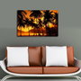 Wallity Lienzo Decorativo Iluminado con LEDs Multicolor 45x70 cm